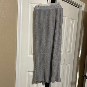 Zara Gray Maxi Skirt